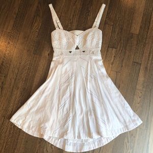 Free People New Romantics Cut Out Dress